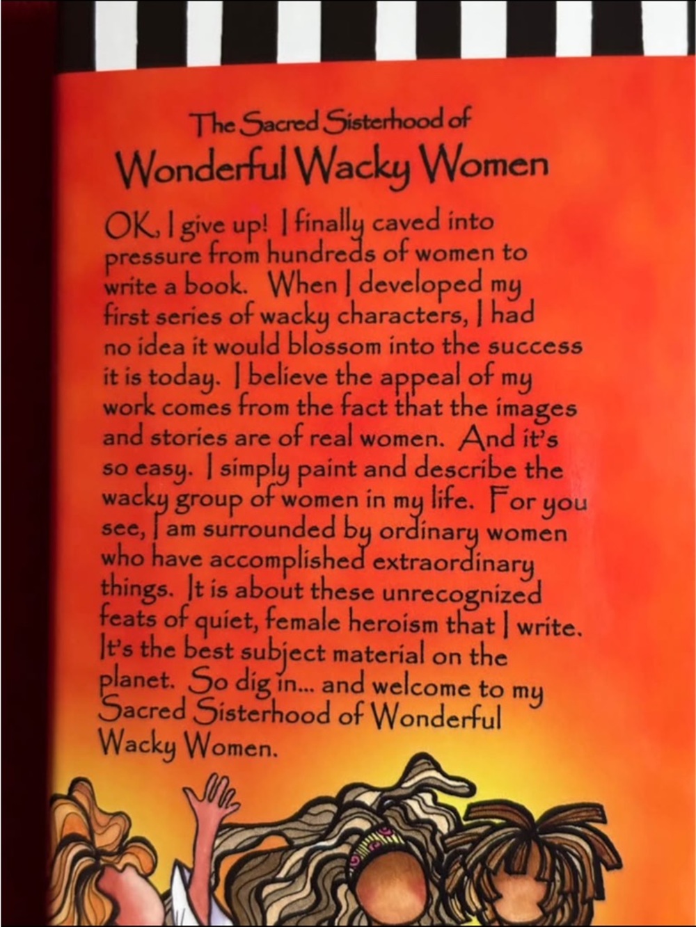 The Secret Sisterhood of Wonderful Wacky Women hardback with dust cover - Picture 7 of 7